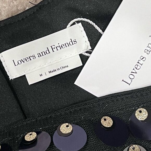 Lovers + Friends Black Sequin Maxi Dress - Picture 8 of 16